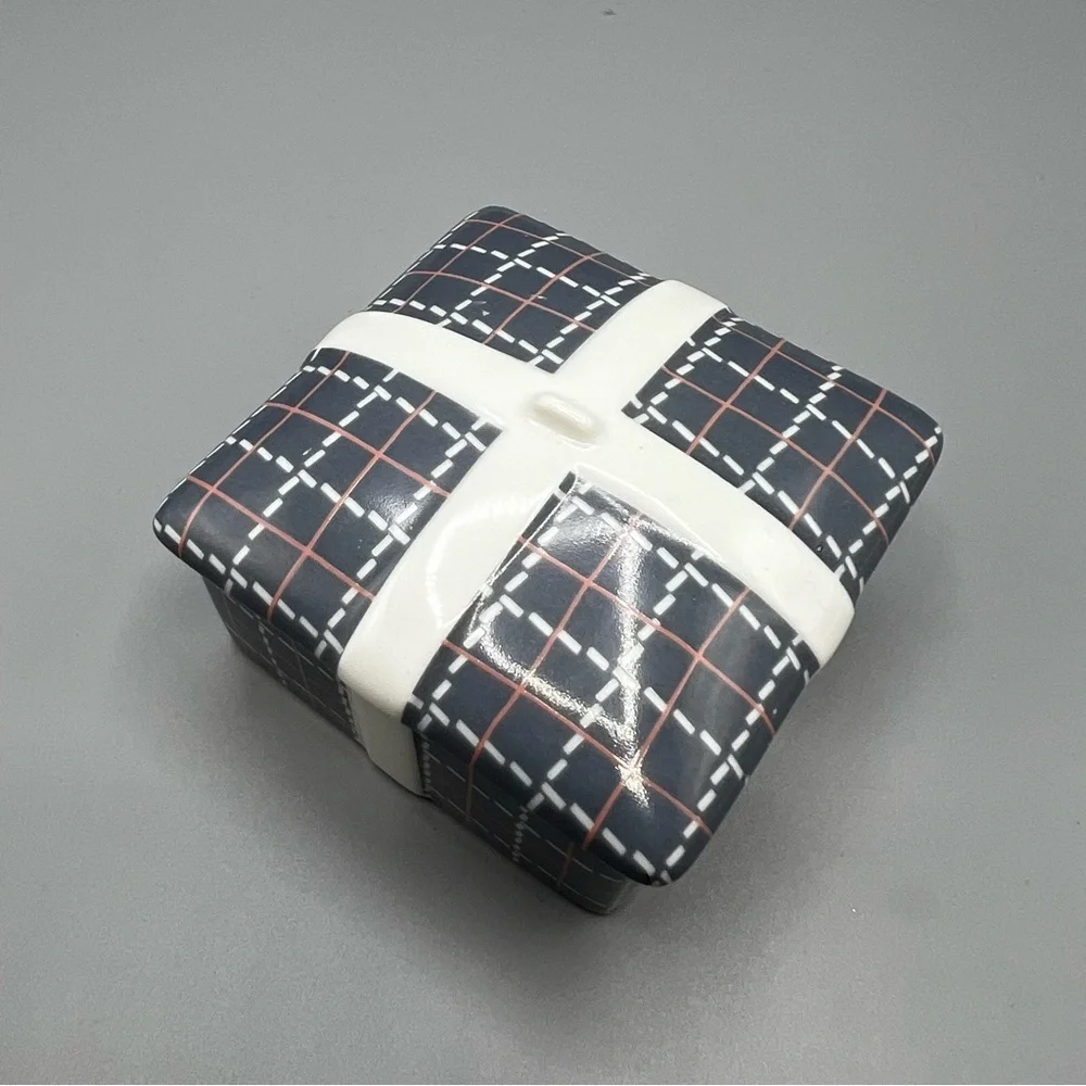 Vintage Hand Crafted Japanese Multicolor Trinket Box With Lid Home Accents Decor